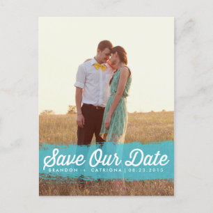 FAIRE-PART CARTE POSTALE D'ENREGISTREMENT DE DATE   AQUEUILLE