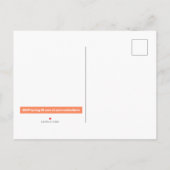 Faire-part Carte postale d'invitation pour une fête d'été aux (Dos)