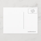 Faire-part Carte postale drôle du 4 juillet (Dos)