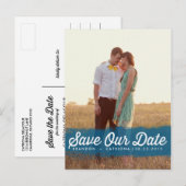 FAIRE-PART CARTE POSTALE ÉCLAIR | CARTE POSTALE D'INVITATION (Devant / Derrière)