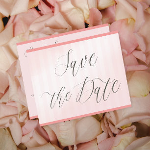 Faire-part Carte postale élégante de rappel de date