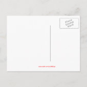 Faire-part Carte postale ENREGISTRER LA DATE (Dos)