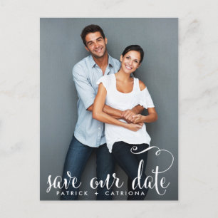 Faire-part Carte postale fantaisiste avec photo pour annoncer
