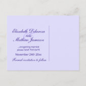 Faire-part Carte postale Fleur d'Hibiscus peinte pour Sauvega (Dos)