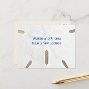 Faire-part Carte postale Gros Dollar de Sable en route pour l