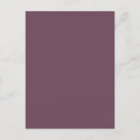 Carte postale minimaliste personnalisée
