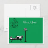 Faire-part Carte postale mobile de cabriolet (Devant / Derrière)