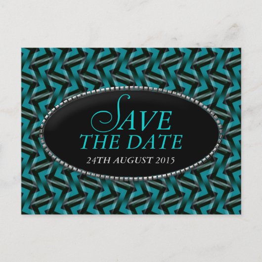 Faire-part Carte postale moderne de sauvegarde de date de mar (Devant)