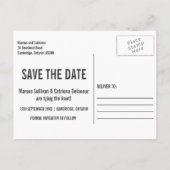 Faire-part Carte postale moderne de sauvegarde de la date Ble (Dos)