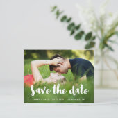Faire-part Carte postale moderne Save the Date (Debout devant)