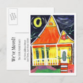 Faire-part Carte postale Modifier l'adresse (Devant / Derrière)