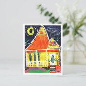 Faire-part Carte postale Modifier l'adresse (Debout devant)