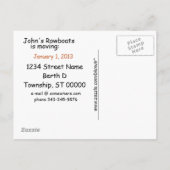 Faire-part Carte postale - Nouveau port à l'horizon (Dos)