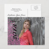 Faire-part Carte postale Open House (Devant / Derrière)