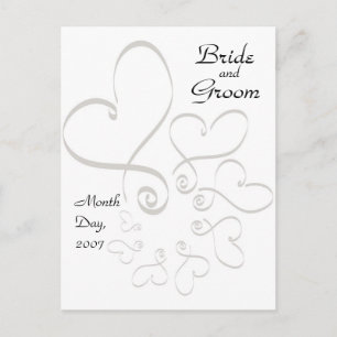 Faire-part Carte postale personnalisée 'KRW Hearts Save the D