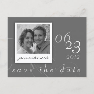 Faire-part Carte postale photo 04 pour sauvegarde de date