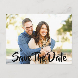 Faire-part Carte postale photo pour sauvegarder la date