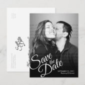 Faire-part Carte postale photo simple et moderne pour annonce (Devant / Derrière)