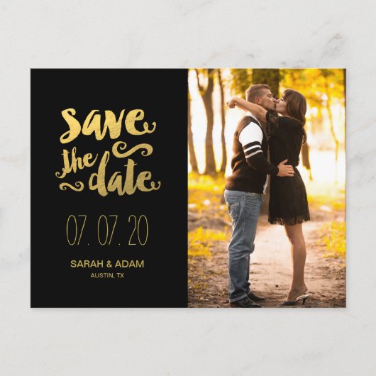Faire-part Carte postale pour annoncer une date | Carte posta (Devant)