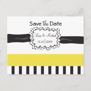 Faire-part Carte postale pour réserver la date