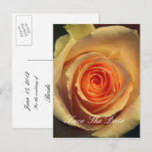 Faire-part Carte postale pour réserver la date (Devant / Derrière)