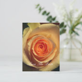 Faire-part Carte postale pour réserver la date (Debout devant)