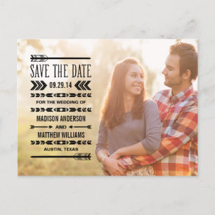 Faire-part Carte postale pour sauvegarder la date