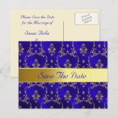 Faire-part Carte postale - Sauvegarder la date (Devant / Derrière)