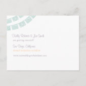 Faire-part Carte postale Save the Date Papel Picado (Dos)