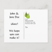 Faire-part Carte postale Save the Date Perfect Pair (Dos)