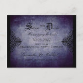 Faire-part Carte postale SD Twilight (Dos)