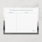 Faire-part Carte postale Smoky Mountains Memorial (Dos)