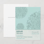 Faire-part Carte postale victorienne ornée de sauvegarde de l (Devant / Derrière)