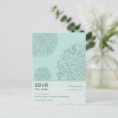 Faire-part Carte postale victorienne ornée de sauvegarde de l (Debout devant)