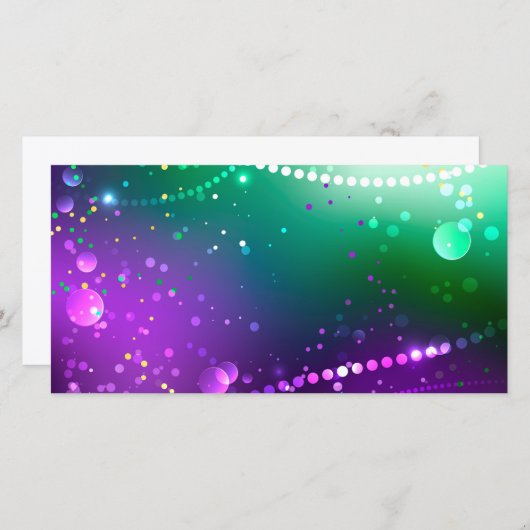 Faire-part Carthagène Solive Purple (Devant / Derrière)