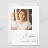 Faire-part Catégorie 2023 Double Diplôme Photo (Devant)