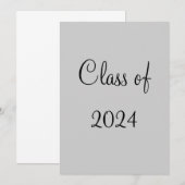 Faire-part Catégorie 2024 (Devant / Derrière)