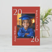 Faire-part Célébration de la remise des diplômes de la matern (Debout devant)