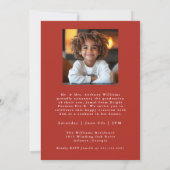 Faire-part Célébration de la remise des diplômes de la matern (Dos)