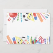 Faire-part Cérémonie de remise des diplômes élémentaires Invi (Dos)