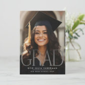 Faire-part C'est Moi GRADIENT GRAD Photo de Lycée FÊTE (Debout devant)