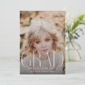 Faire-part C'est moi | Lycée moderne | Photo (Debout devant)