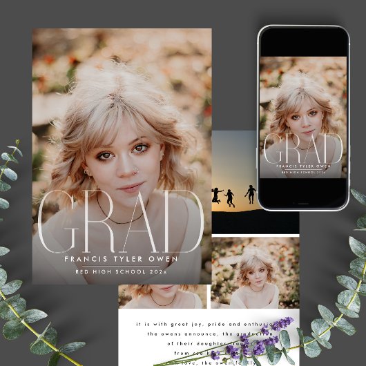 Faire-part C'est moi | Lycée moderne | Photo