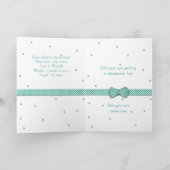 Faire-part C'est un garçon ! (Intérieur)