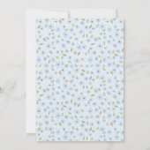 Faire-part C'est un petit lapin et une Grossesse de Balloon B (Dos)