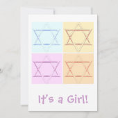 Faire-part C'est une fille ! (Devant)