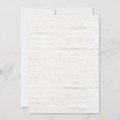 Faire-part Chambre confortable aquarelle Déménagement  (Dos)