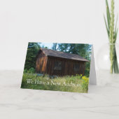 Faire-part Changement d'adresse : Accueil dans la forêt (Devant)