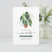 Faire-part Changement d'adresse Avis de changement de Faire-p (Debout devant)