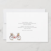 Faire-part Changement d'adresse Chic Aquarelle déplacée (Dos)